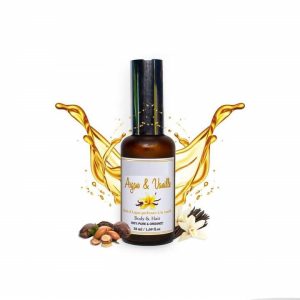 Huile Argan & Vanille pour corps ou cheveux
